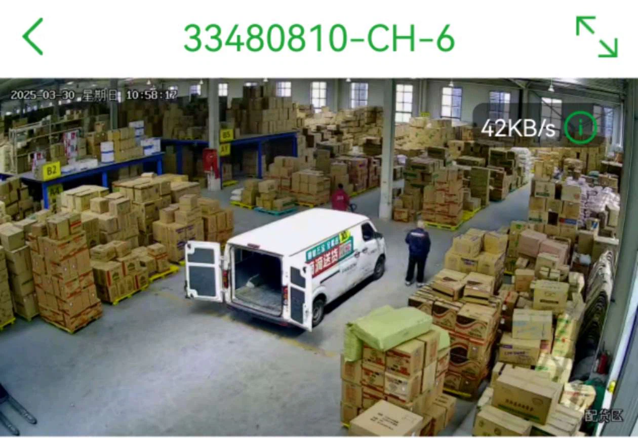 מחלקת משלוחים של מחסנים